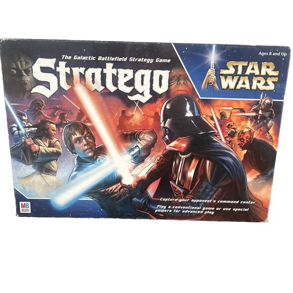 Stratego Star Wars The Galactic Battlefield Strategy Game 2002 Complete - Picture 5 of 5